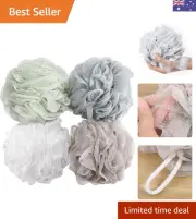 Bath Sponge Shower Loofahs 60g/pcs Mesh Pouf Bath Scrunchies Body Wash Puff P...