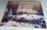 Old Fashioned "Victorian Christmas ll" By Thomas Kinkade Puzzle 500 PCS