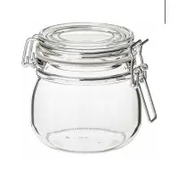 在飛比找蝦皮購物優惠-IKEA 宜家家居代購 玻璃罐, 附蓋萬用罐, 透明玻璃, 
