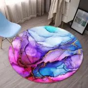 3D Purple Blue Texture NAO5828 Game Rug Mat Elegant Photo Carpet Mat Fay