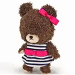 全新日本 小熊學校 傑琪玩偶 小熊學校 傑琪娃娃 小熊學校娃娃 小熊學校絨毛娃娃傑琪 小熊學校 日本傑琪條紋洋裝絨毛娃娃