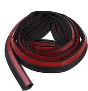 5Meters Big D Small D Z Shape P Type Car Door Seal Strip Auto Rubber Seal Strips Trim Sound Insulation Weatherstrip Big D Small D Z P Type Black P Shape Black P Shape