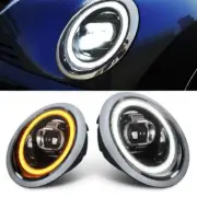 R50 MINI Cooper S JCW LED Halo Projector Headlights LCI 2004 - 2006 RHD LHD
