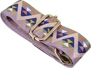 [HOODANCOS] Pink Adjustable Messenger Bag Shoulder Strap Replacement Crossbody Strap for Handbags Gym Bags Briefcases Vintage Style for Men Women Chic Fashionable Upgrade