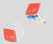 Momax RX-78-2 1-Charge+ 1-Port Travel GaN Charger With Built-in USB-C Cable 35W
