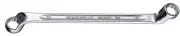 41041213 Double Ended Ring Spanner Wrench with Offset Heads Chrome Alloy Steel C