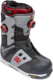 DC SHOES PHANTOM BOA GREY/GREY/RED MENS SNOWBOARD BOOT