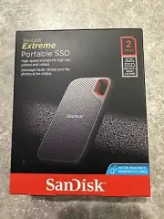 SanDisk Extreme Portable SSD 2TB External Hard Drive