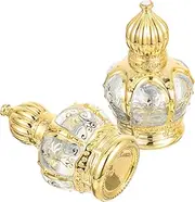 FOMIYES 2Pcs Refillable Perfume Roller Bottles Essential Oil Containers for Travel Baptism Party Church Meditation and Blessing Compact and Portable Design