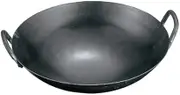 Yamada Iron, Chinese Double Handed Pot, 14.2 inches (36 cm) (Plate Thickness: 0.05 inches (1.2 mm)