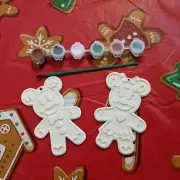 DIY Mickey & Minnie Mouse Gingerbread Paint Kits