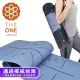 【The One】絕美限定 環保TPE正位線雙色瑜珈墊 6mm(兩色任選) 藍色