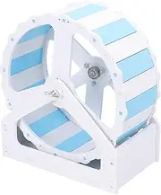 VILLFUL Compact Chinchilla Wheel Low Noise Running Wheel for Hamsters Hedgehogs Pets Durable Design for Healthy Exercise Joyful Playtime for Squirrel Gerbil Accessories