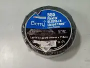Berry 555 FlexFix Film Sealing and Long-Life Acrylic Adhesive, Black
