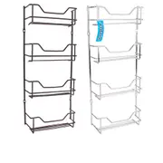 Entree 4-Tier Spice Rack (16 Bottle Capacity) - Chrome