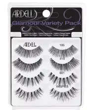 Ardell Glamour Lashes Variety Pack, 105, 415, 601, Wispies