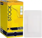 MEDSTOCK Fabric Island Dressing, 7CM X 10CM, 100 Count, Adhesive Wound Care, Suitable for Surgical Wounds, Grazes, Highly Breathable, Hypoallergenic, Non-Woven Fabric, High Absorption Fabric Pad