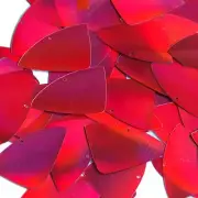 Red Lazersheen Reflective Fishscale Fin 1.5" Couture Sequin Paillettes