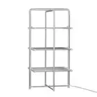 Electric Heated Towel Rail Rack 30 Bars Foldable Clothes Drying Warmer -ALUM