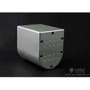 LESU Metal Tank Exhaust Box for 1/14 For TAMIYA RC Tractors Truck Car Model