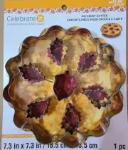 Metal Pie Crust Cutter Leaves and Acorn Kitchen Bakeware Tools By Celebrate It