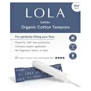 40 Super Tampons BPA Free Applicator Gynecologist Approved Hypoallergenic