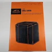 Traeger Flatrock Flat Top Grill Cover 42"H x 27"W W/ Flame Resistant in Gray