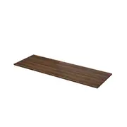 EKBACKEN worktop, brown walnut effect/laminate, 246x2.8 cm