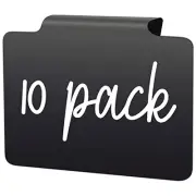 Basket Labels Clip On for Pantry Organization and Storage Baskets Bin Labels -