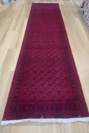 Oriental Persian Tribal Wool Hand Knotted Hallway Hall Runner Rug Carpet 383x94