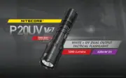 NiteCore P20UV V2 LED 1000 Lumens Tactical 365nm UV Flashlight Torches Lights