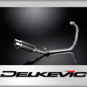 Royal Enfield Himalayan 2017-2024 Full Exhaust 8" Round Carbon Muffler
