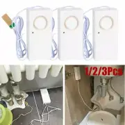 1/2/3X Water Leak Alarm Flood Level Overflow Detector Sensor Home Security Alert