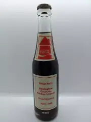 Coke Commemorative Bottle 10 oz Grand opening Birmingham April 1980 Full Tall