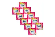 10PK Surf Stain Removal Deep Clean Laundry Detergent Washing Powder 1kg Rose