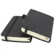 (2-Pack) Pocket Notebook 3.5" X 5.5", Small Hardcover Journal with Pen Holder