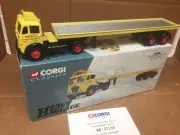 CORGI CLASSICS 1:50 EDWARD BECK & SON & LONG PLATFORM TRAILER #12801 LIMITED ED