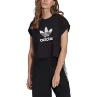 在飛比找蝦皮商城優惠-ADIDAS 女 SHORT TEE 流行 休閒圓領T(短)