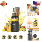 Compact Cold Press Juicer with Anti-Clogging Technology - Grey, Easy to Use