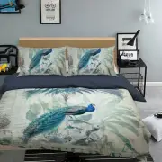 3D Peacock Leaf A053 Bed Pillowcases Quilt Duvet Cover Andrea Haase Zoe