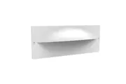OGA Wall Light Recessed 13W Rectangular White 3000K IP65 Eyelid 380LM