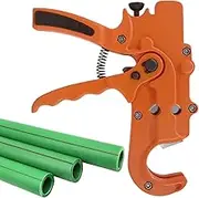 PVC Pipe Cutter - Ratcheting Pipe Cutters Tube Machine - Ergonomic Hoses Machine PVC Tubing Shears for PPR PEXs Plumbers Home Working