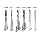 Stainless Steel Mini Ball Whisk Hand Stirrer Egg Beater