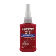 246™ Threadlocker, Medium Strength/High Temperature, 10 mL, 1/4 in to 3/4 in