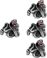 [OATIPHO] Ring Fashion Rings Mens Rings Gemstone Jewelry Couple Ring Rings for Men Aesthetic Decorative Rings Cool Jewelry for Men Rings for Couples Gemstone Ring Titanium Steel