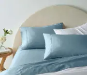 NEW Big Bedding Accessorize 1900TC Cotton Rich Sheet Sets - BLUE
