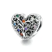 Silver plating Charm Tree of Life for Jewelry DIY Bracelet