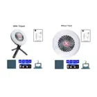 3 in Portable LED Camping Lantern with Ceiling Fan Light Rechargeable Hanging