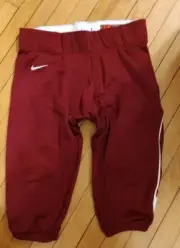 NEW NIKE Destroyer Game Pants Maroon Football MEDIUM NWT