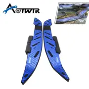 Motorcycle Foot Peg Plate Footrest Step Pad Mat Cover For Honda PCX125 160 Blue